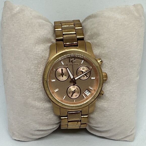 Michael Kors Runway MK5430 Women Stainless Steel Analog Dial Quartz Watch HME486